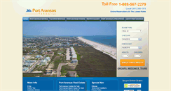 Desktop Screenshot of portaransas.net